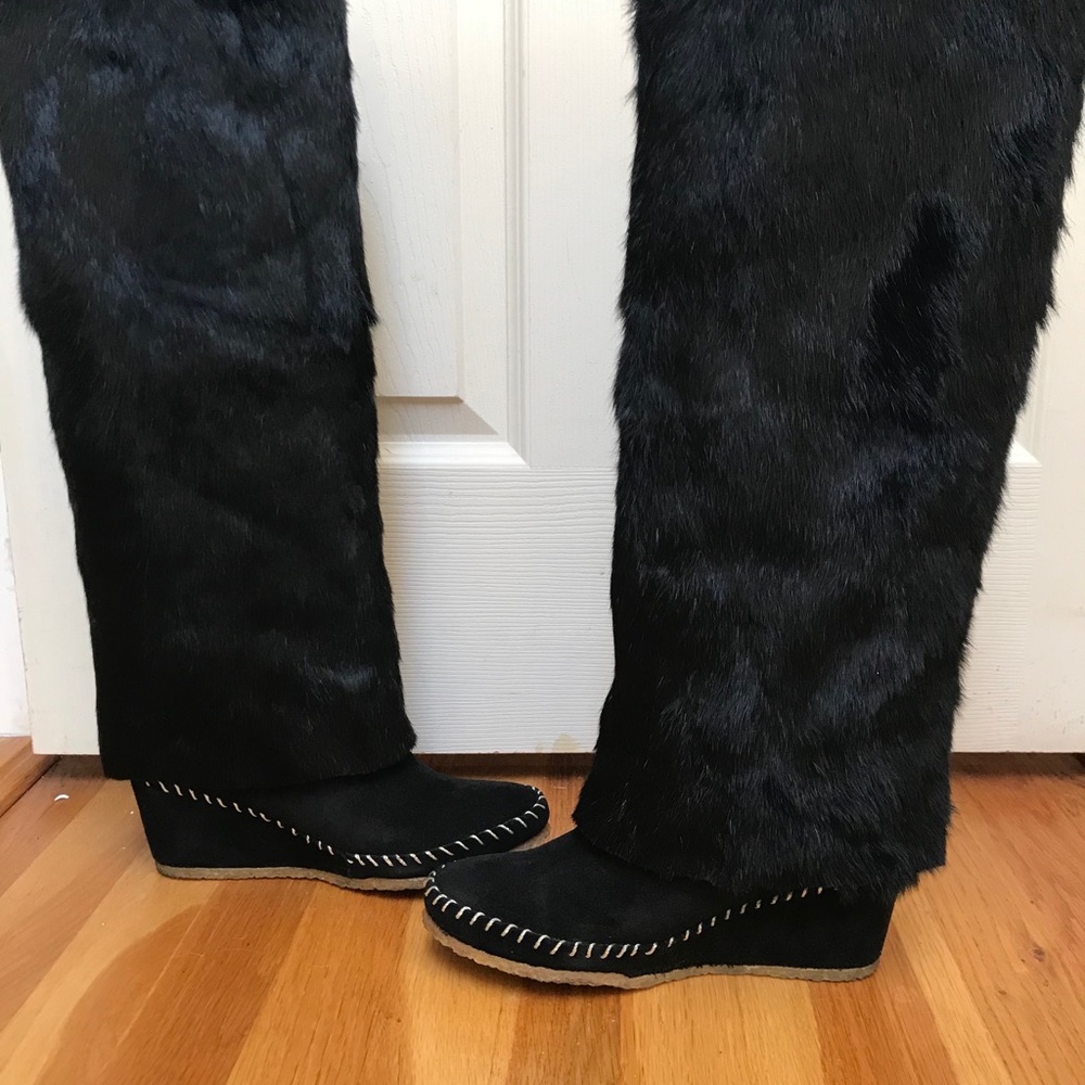 Gorgeous Fur Knee High Boots